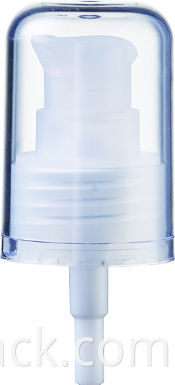 18/410 20/410 spray panis cosmetic cream pump jar with transfer pump recipient